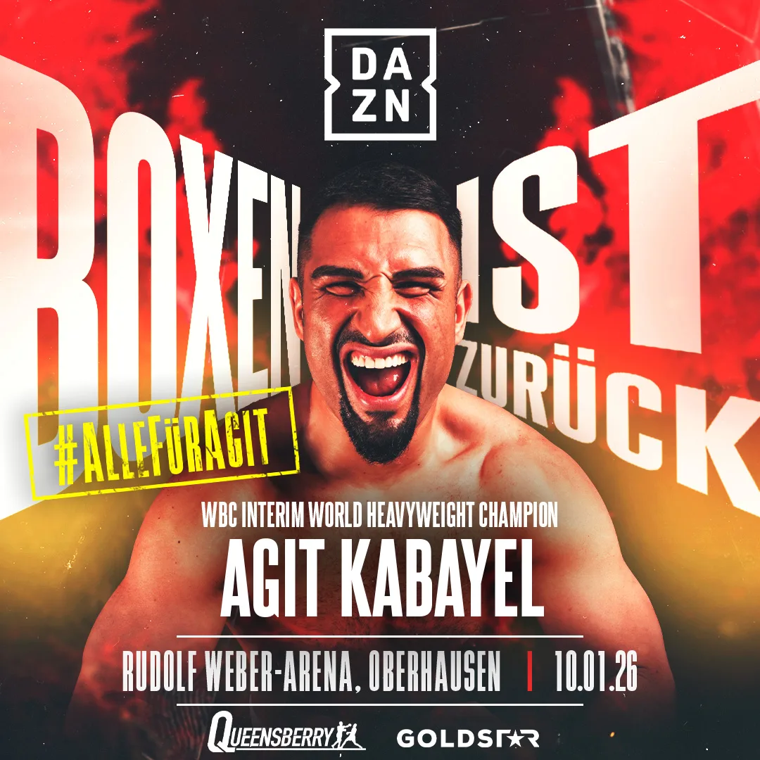 DAZN — 3 Eventos, Recorde de PPV, Esgotado, visual da campanha